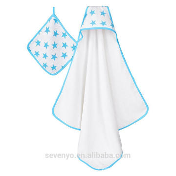 100% cotton baby towel organic cotton baby darling soft squeaky clean towel baby